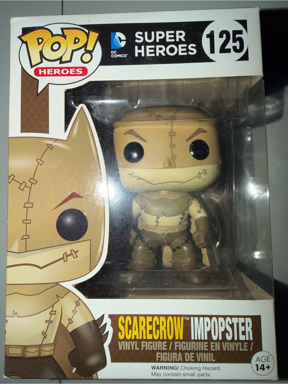 Funko Pop! DC Batman Scarecrow Impopster #125 Super Heroes Vinyl Figure